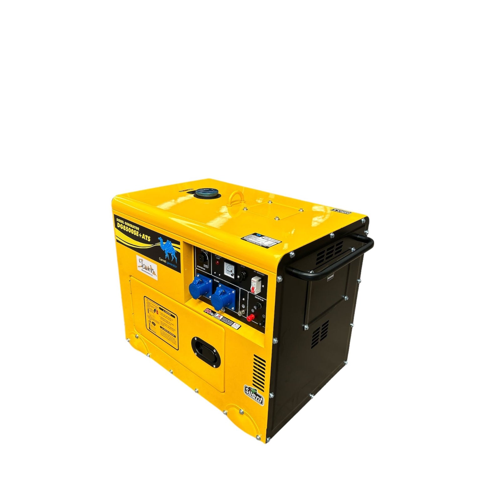 Generador Diesel Insonoro Ats 6.5kva Camell 6500w + 4 Ruedas
