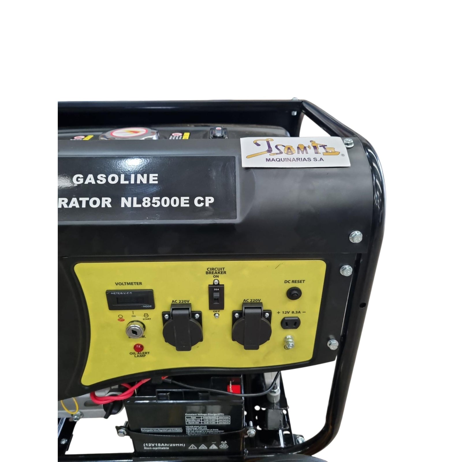 Generador Gasolina Sin Ats Camell 192F 7.5kva Partida Electrica