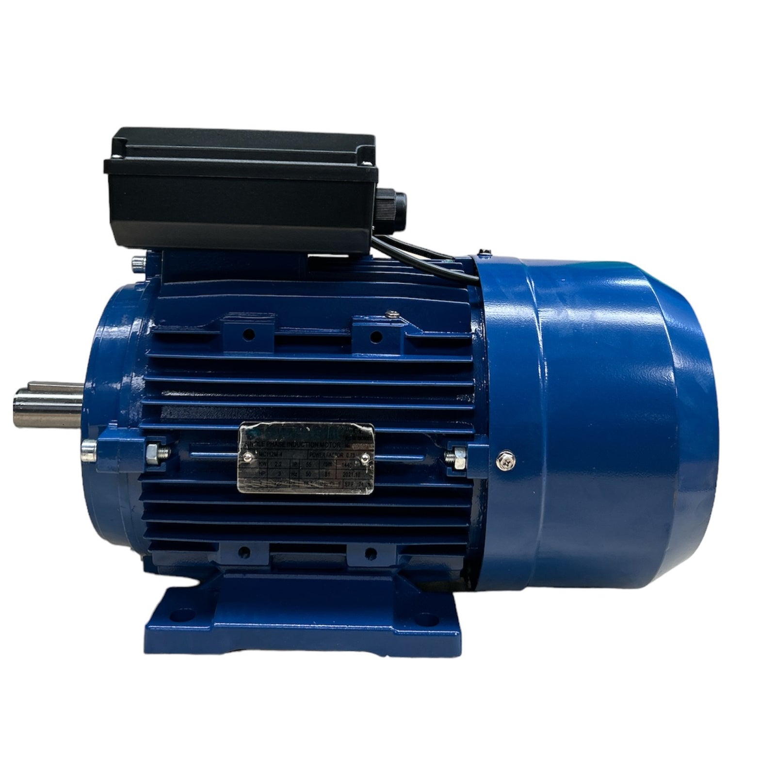 Motor Electrico 3hp 1400rpm Doble Condensador Licenc. Italia