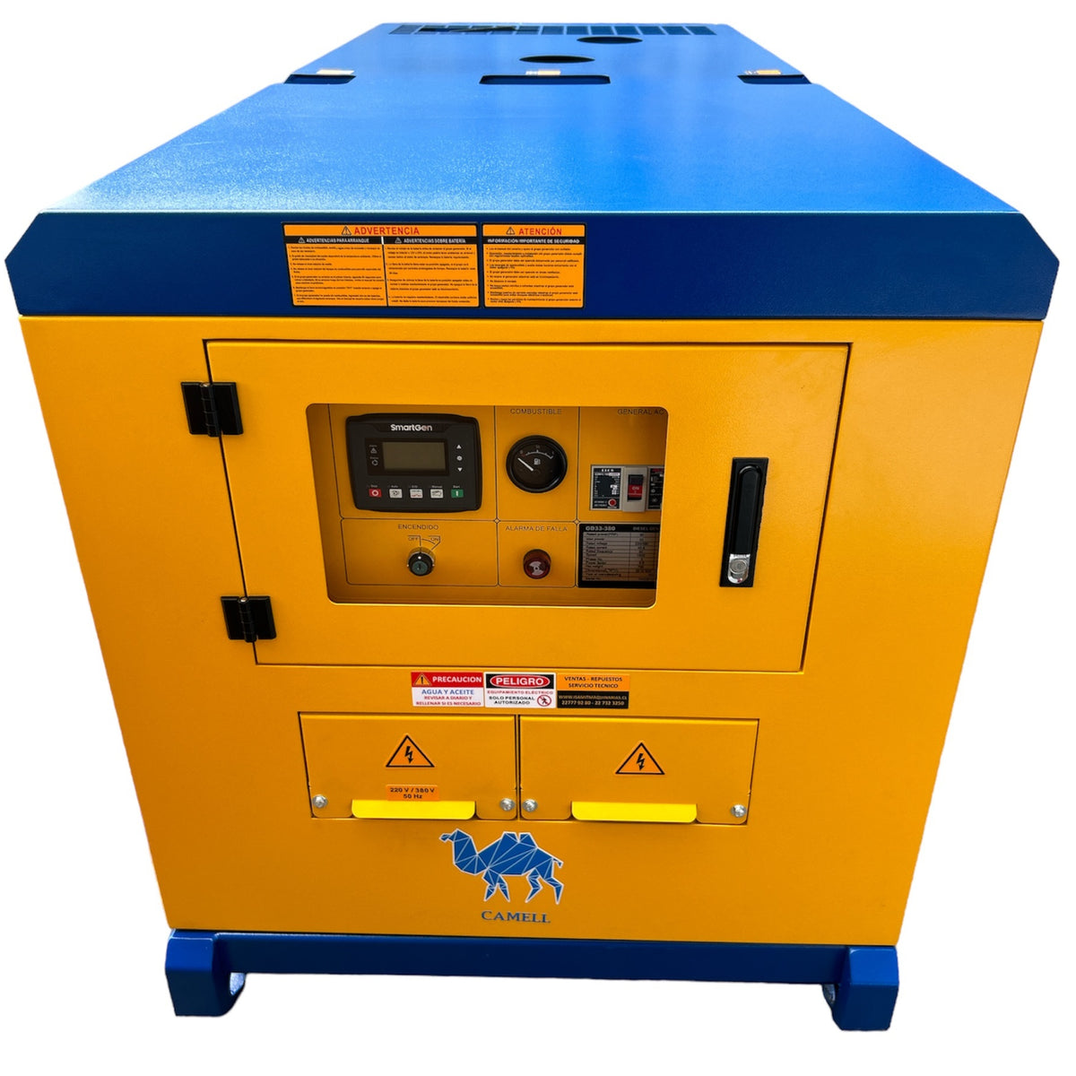Generador Trifasico 33kva Diesel Camell Gd33380 Profesional