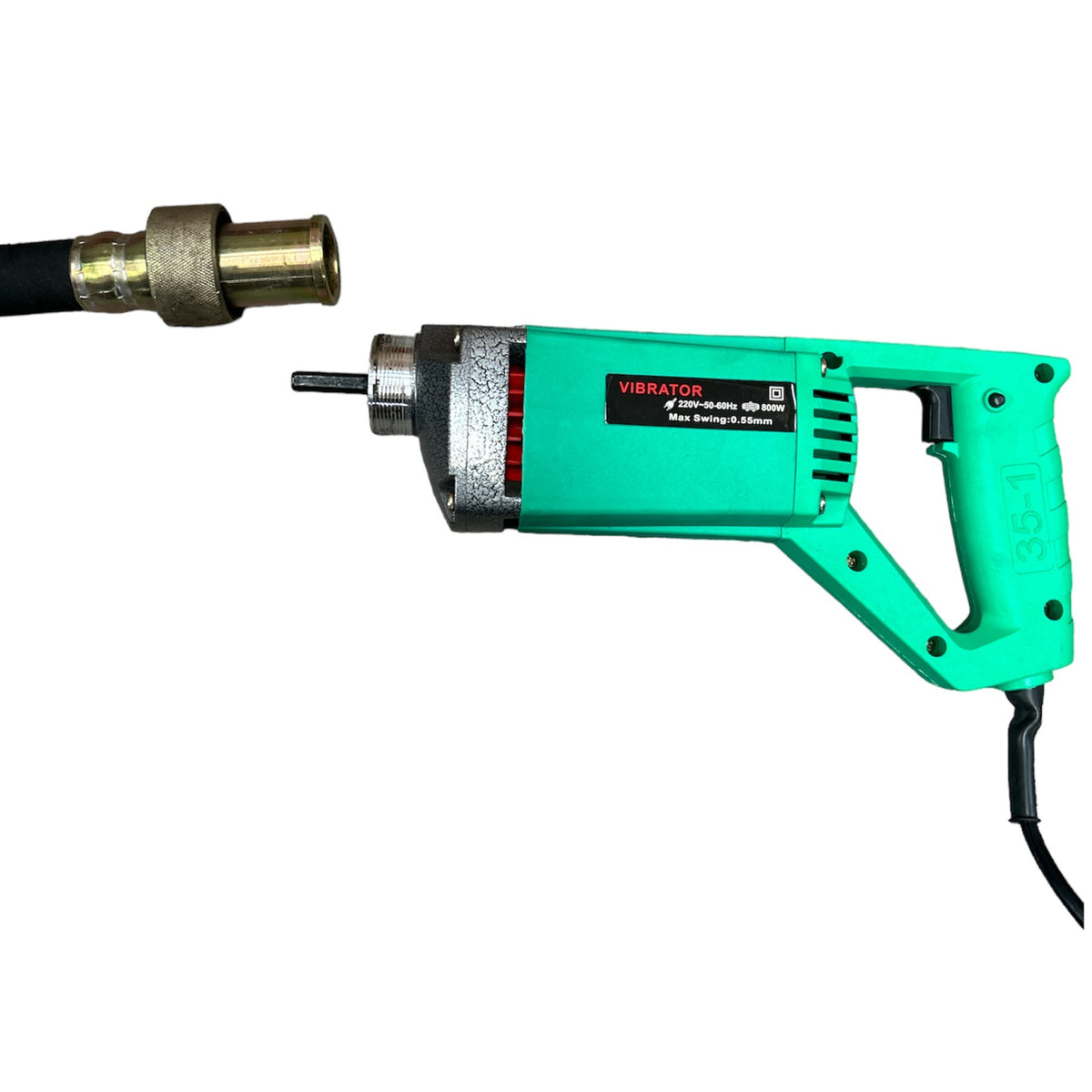 Vibrador Hormigon Sonda Vibradora Portatil 35mm 1.5mt 1.1hp