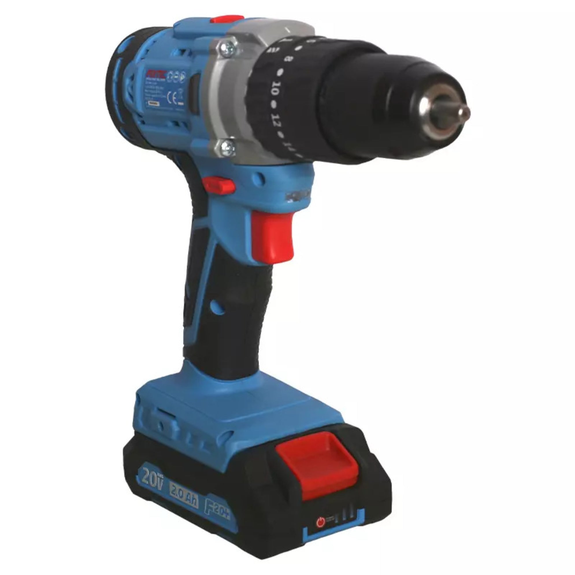 Taladro Fixtec Fcd20lfx F20+ 2.0a Con 2 Baterias Litio 20v