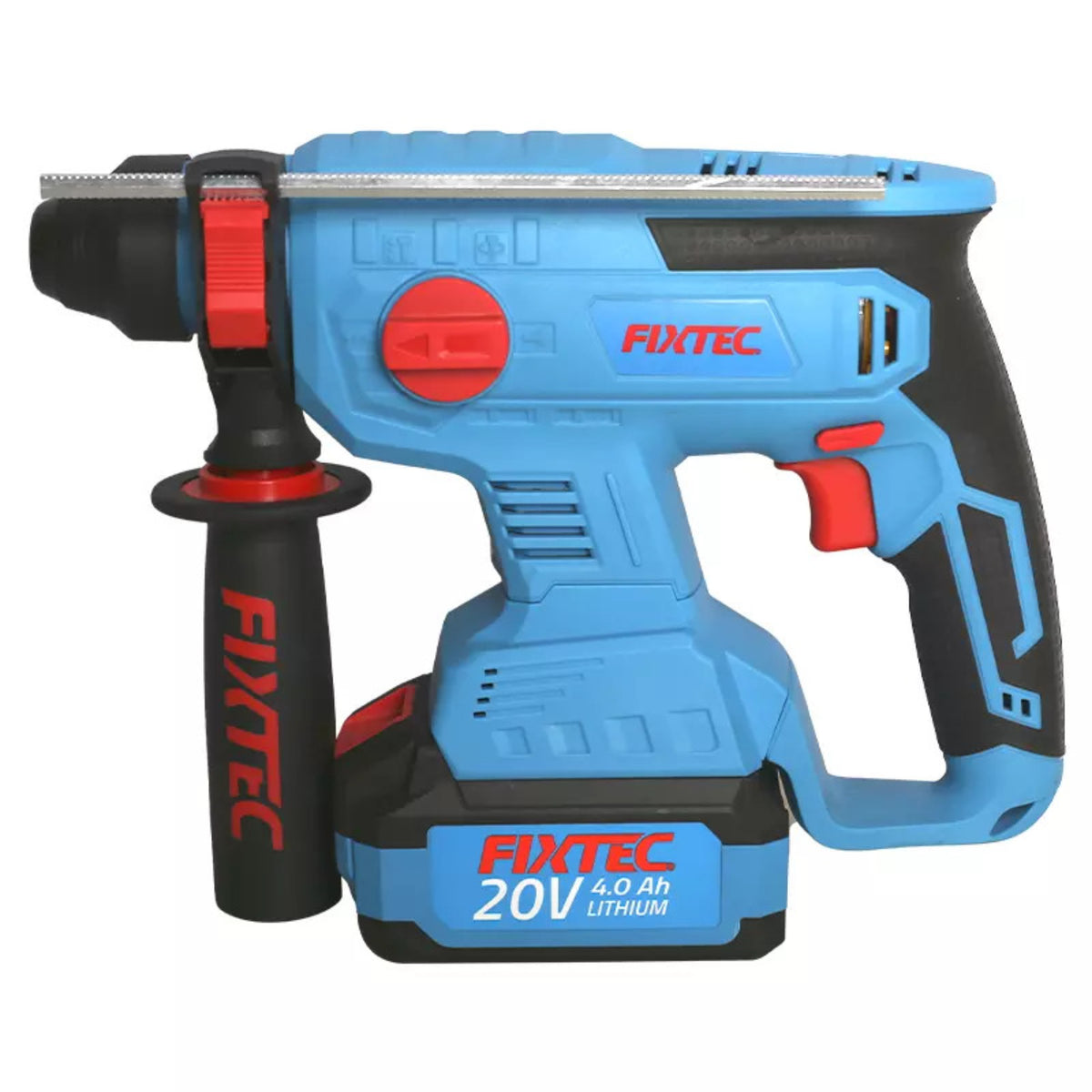 Rotomartillo Sds Plus Fixtec Fcrh22lfx-4 F20+ 2 Bateria 4.0a