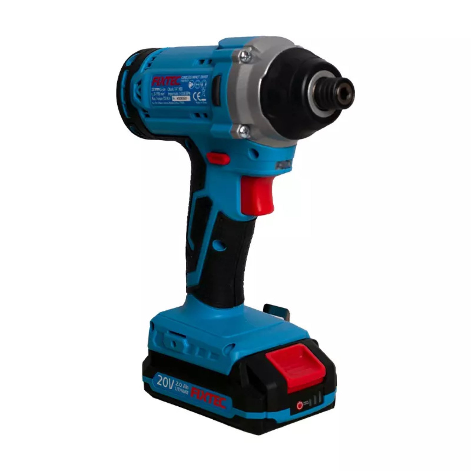 Atornillador de Impacto Fixtec Fcid150lfx-12 F20+ 150nm 1x2.0a Litio