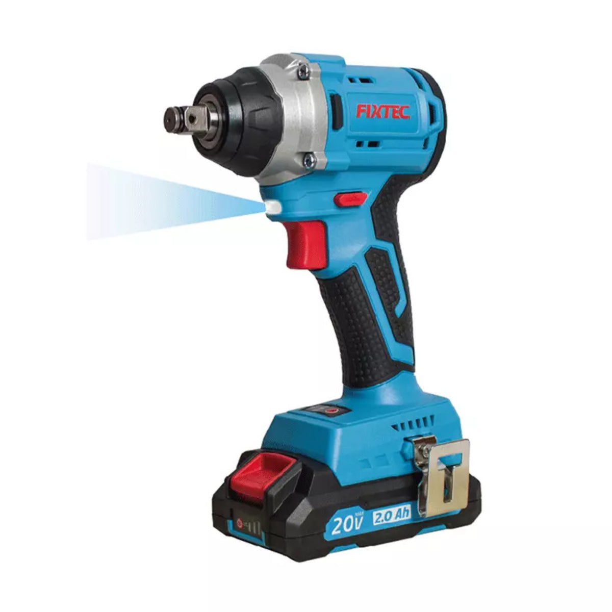 Llave De Impacto Fixtec Fciw300lfx-2 F20+ 300nm 2x2.0a Litio