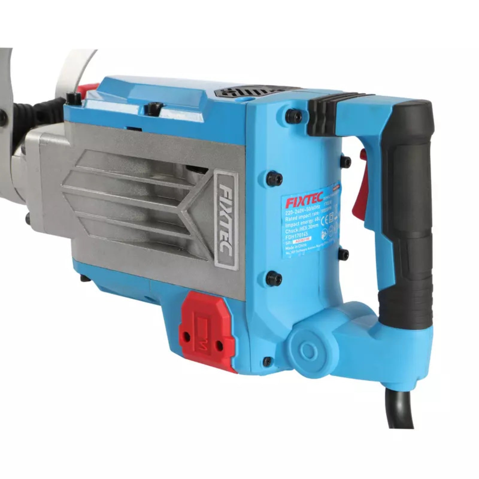 Martilo Demoledor 15k Fixtec Fdh150145 1500w + 8 Accesorios