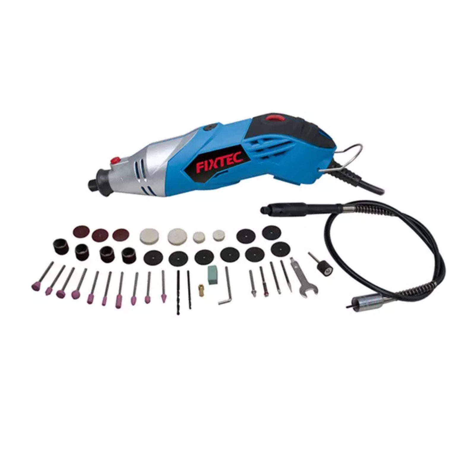 Kit Mini Esmeril Fixtec Fmg1700 - 170w + 40 Accesorios