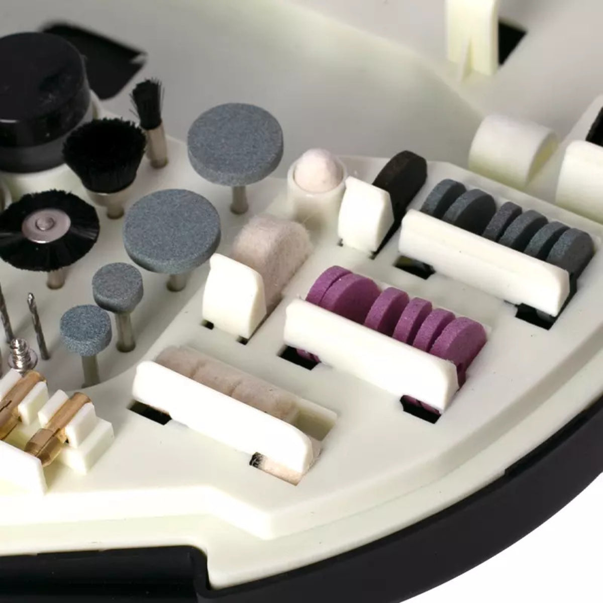 Kit Mini Esmeril Fixtec Fmg13501 - 135w + 210 Accesorios