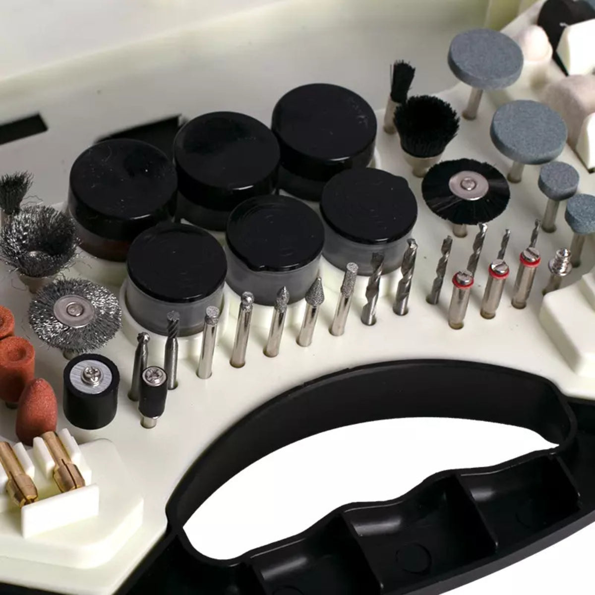 Kit Mini Esmeril Fixtec Fmg13501 - 135w + 210 Accesorios