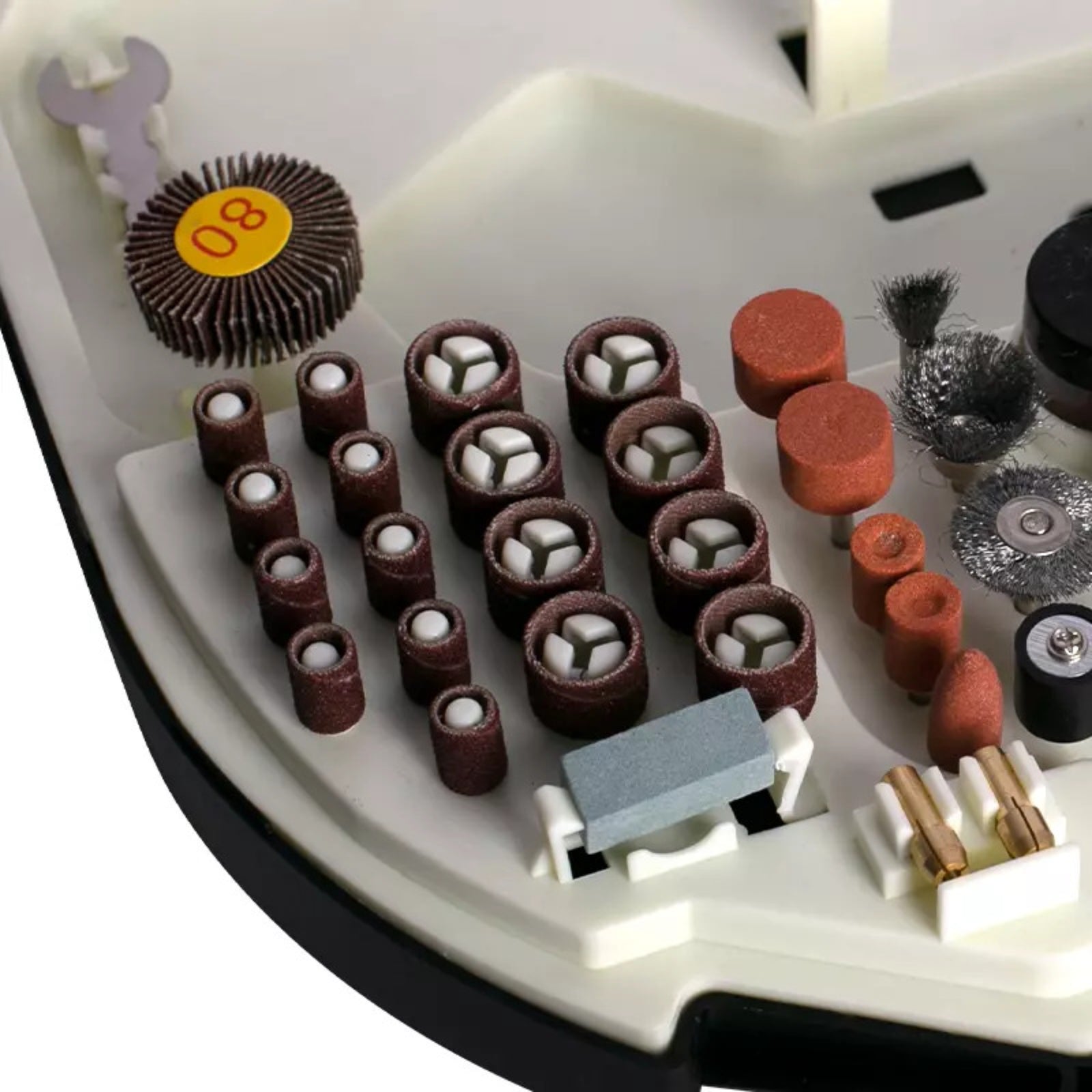 Kit Mini Esmeril Fixtec Fmg13501 - 135w + 210 Accesorios