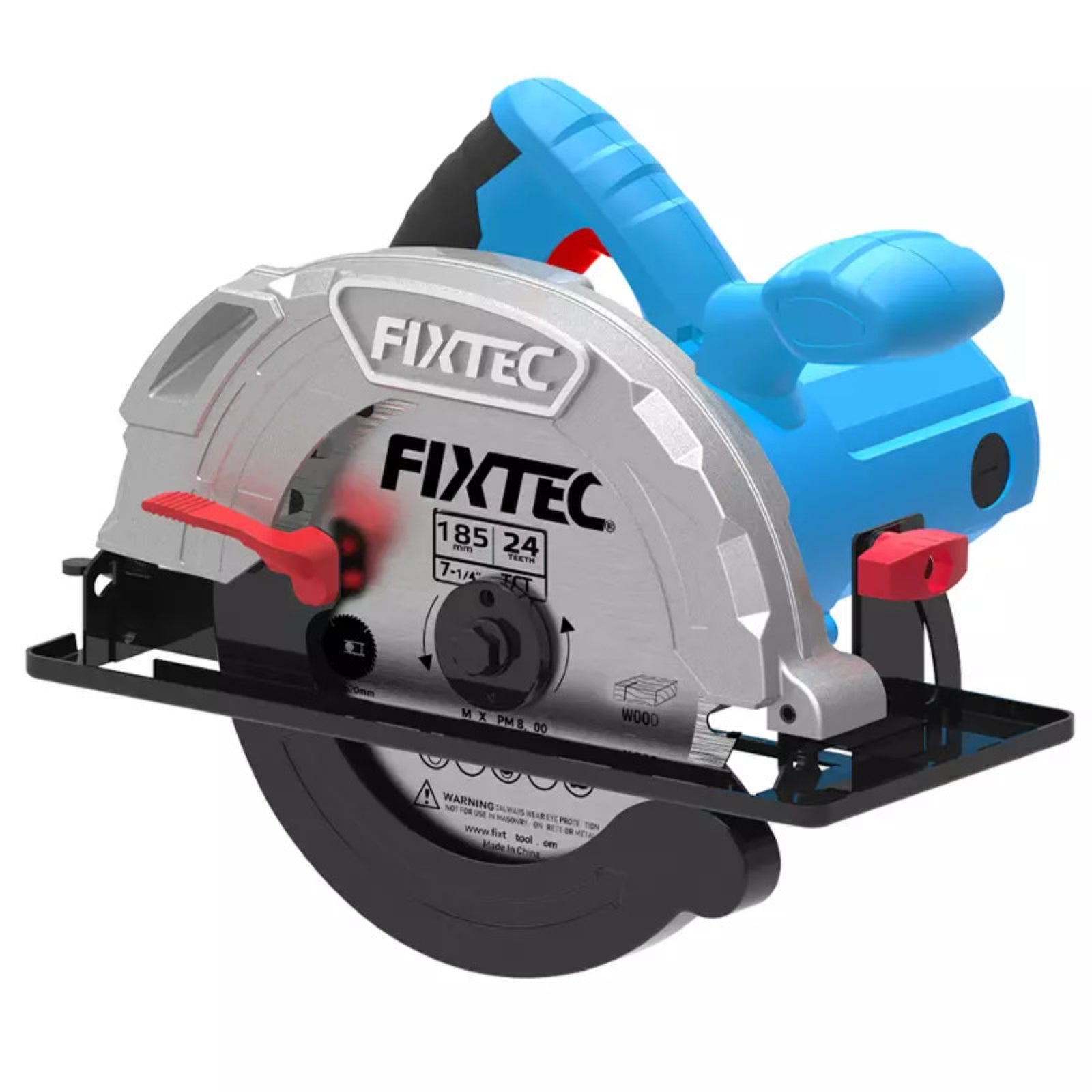 Sierra Circular 7 1/4 Fixtec Fcs1851201 - 1200w + 4 Piezas