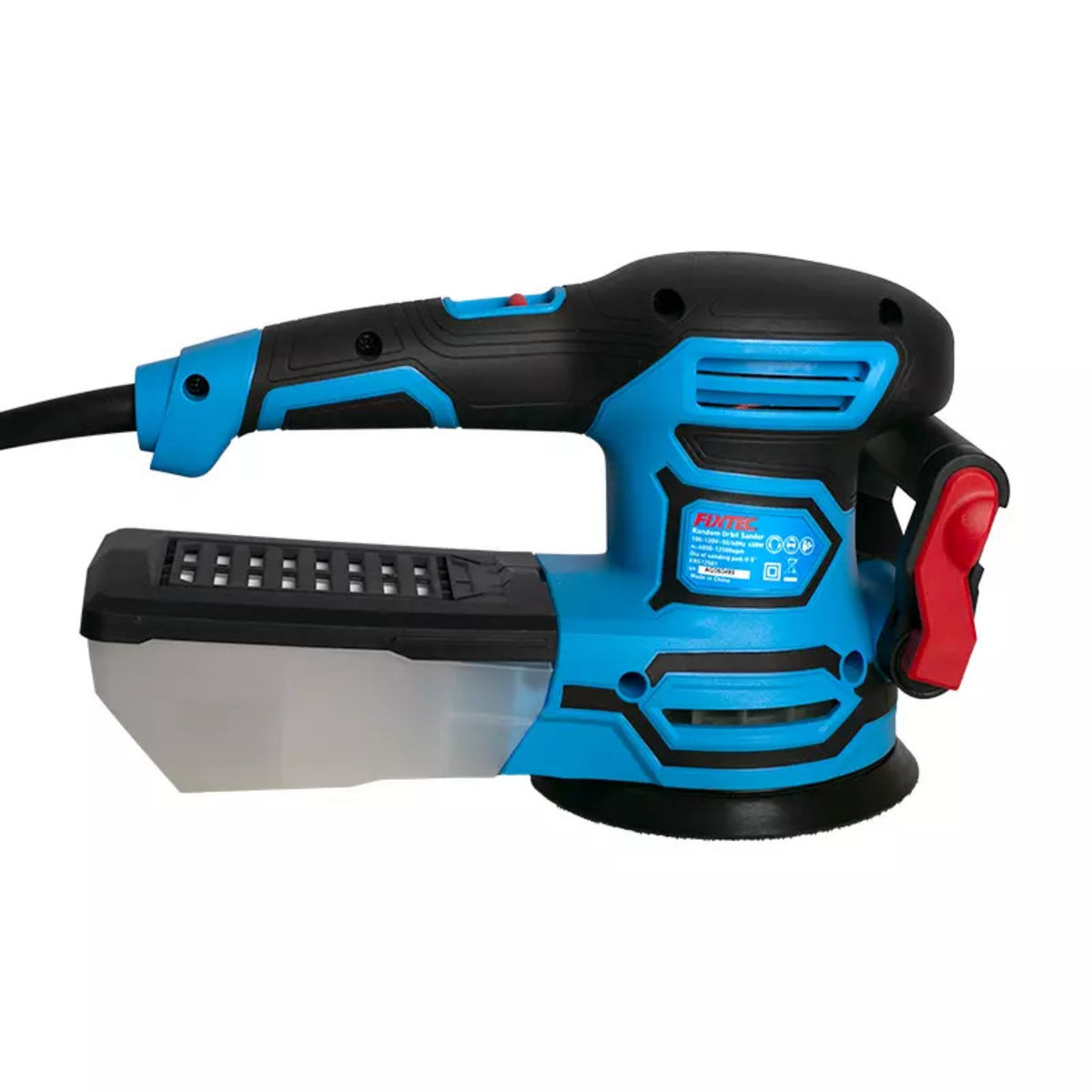 Lijadora Orbital 125mm Fixtec Frs12501 - 450w + 2 Accesorios