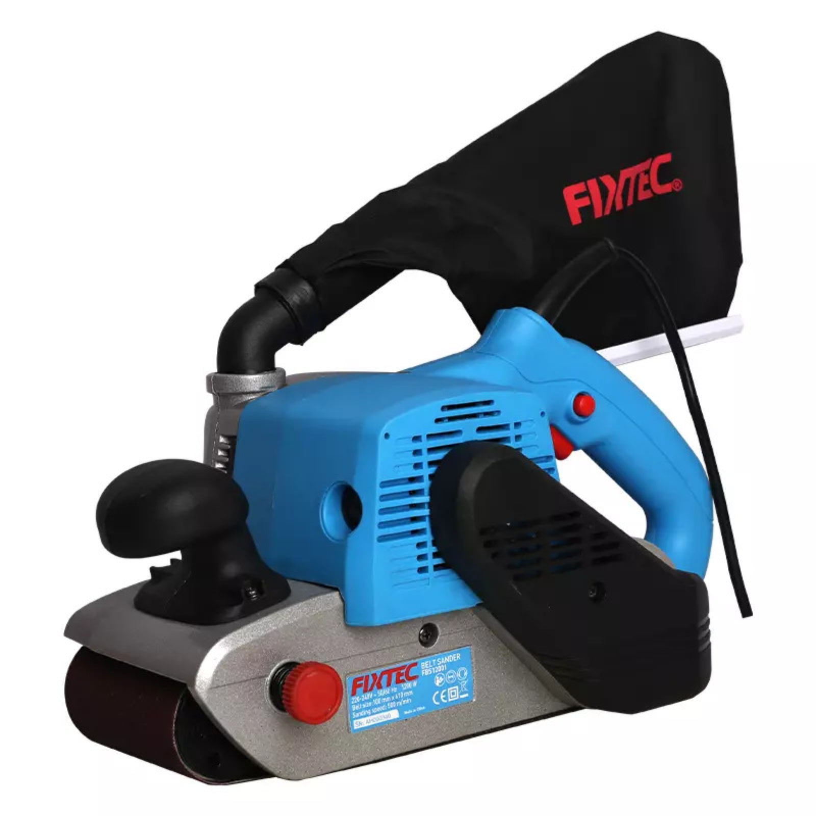 Lijadora De Banda Fixtec Fbs12001 - 1200w + 2 Accesorios