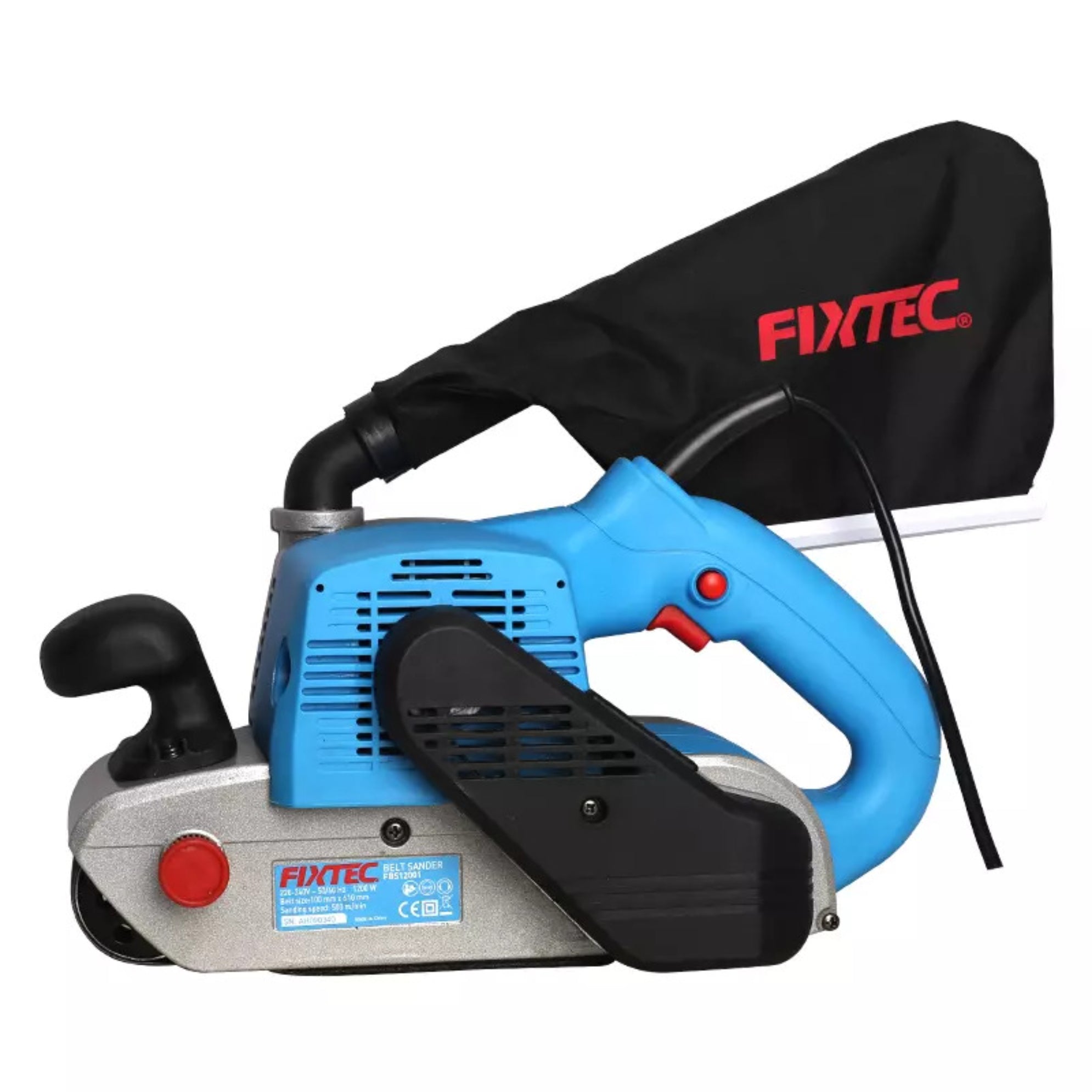Lijadora De Banda Fixtec Fbs12001 - 1200w + 2 Accesorios