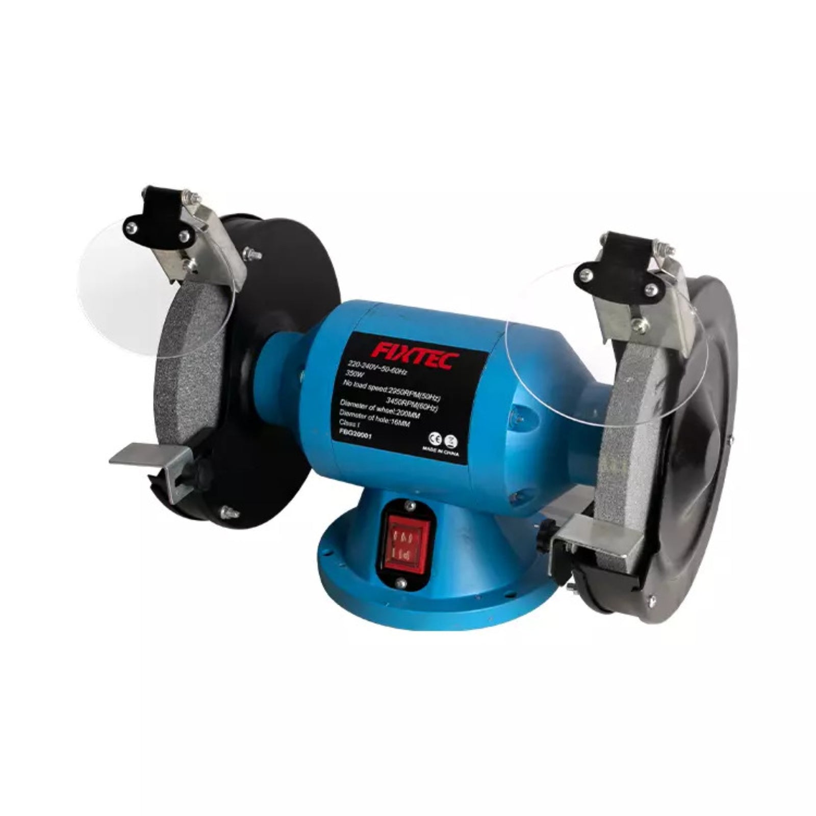 Esmeril De Banco 8 Fixtec Fbg20001 - 350w + 2 Accesorios