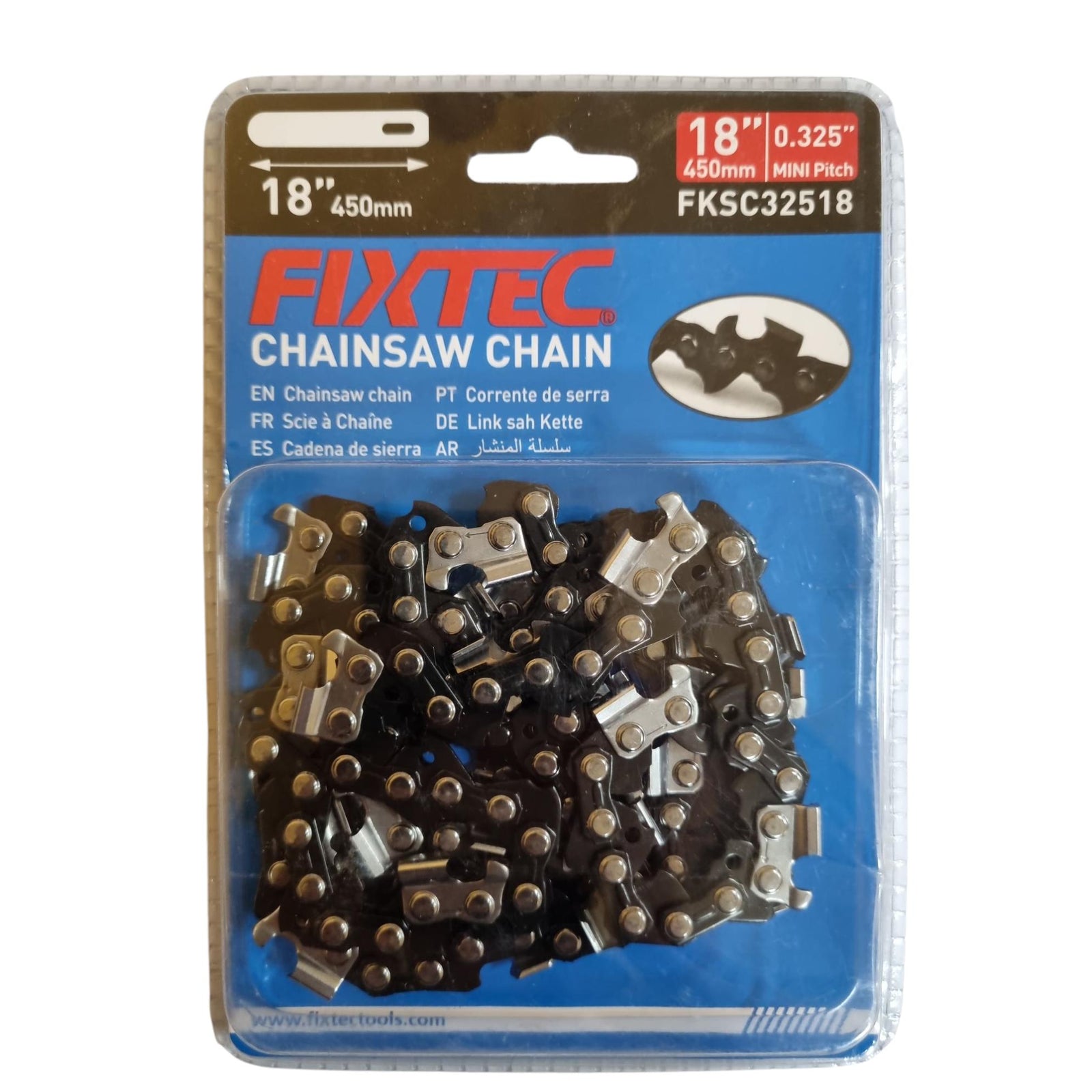 Cadena De Motosierra 18'' o 450mm Motosierra Fixtec Y Otras