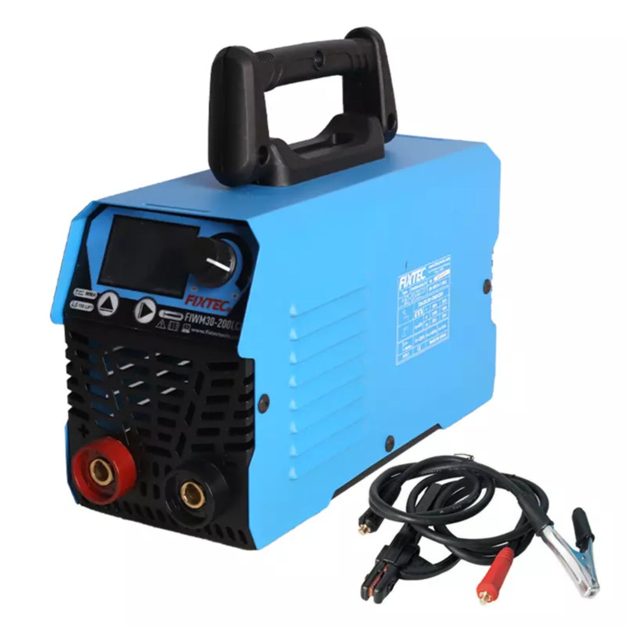 Soldadora Inverter Mma Lcd Fixtec Fiwm30-200lcd 200 Amperes
