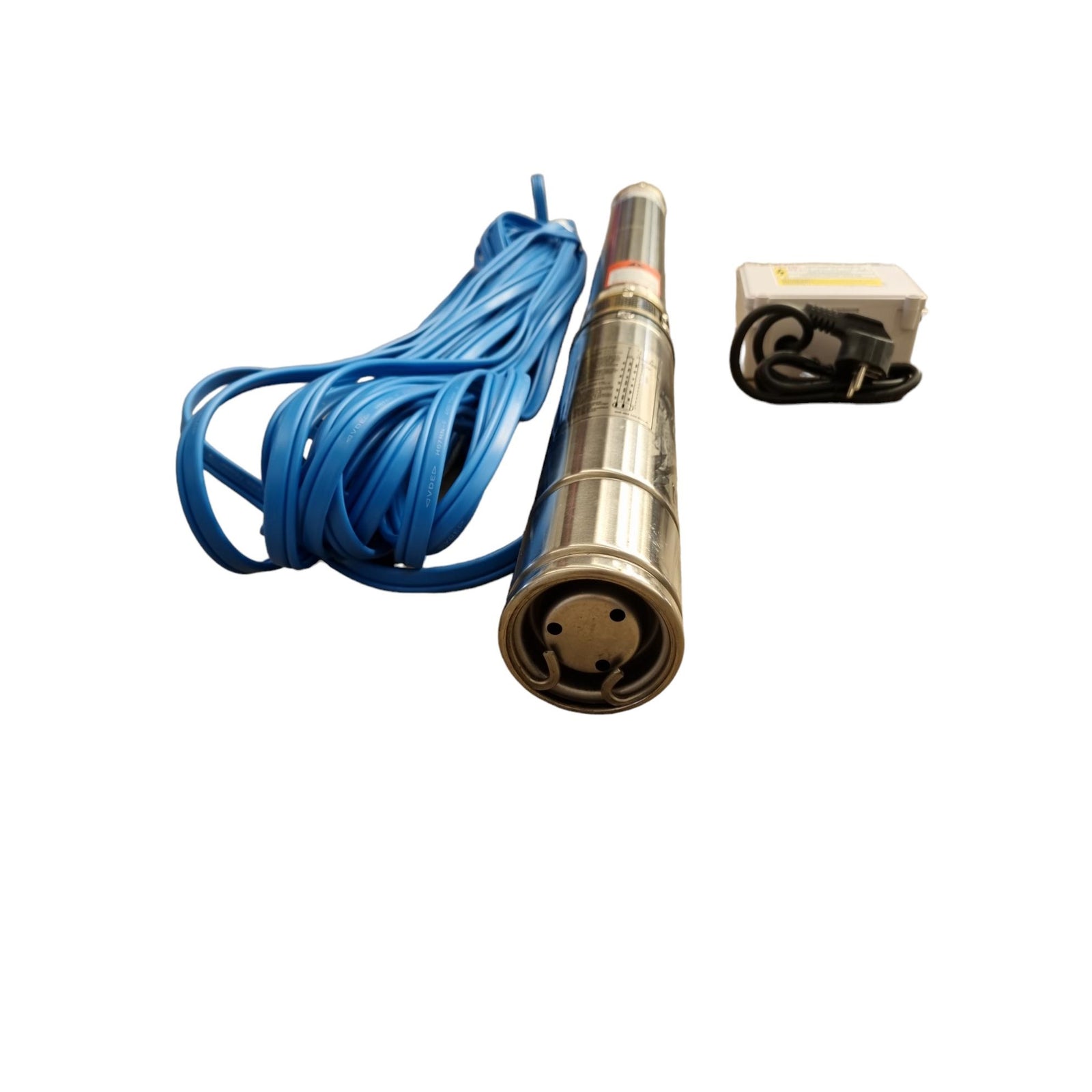 Bomba Pozo Profundo 3 Fixtec 0.75hp 550w + Caja + 30m Cable