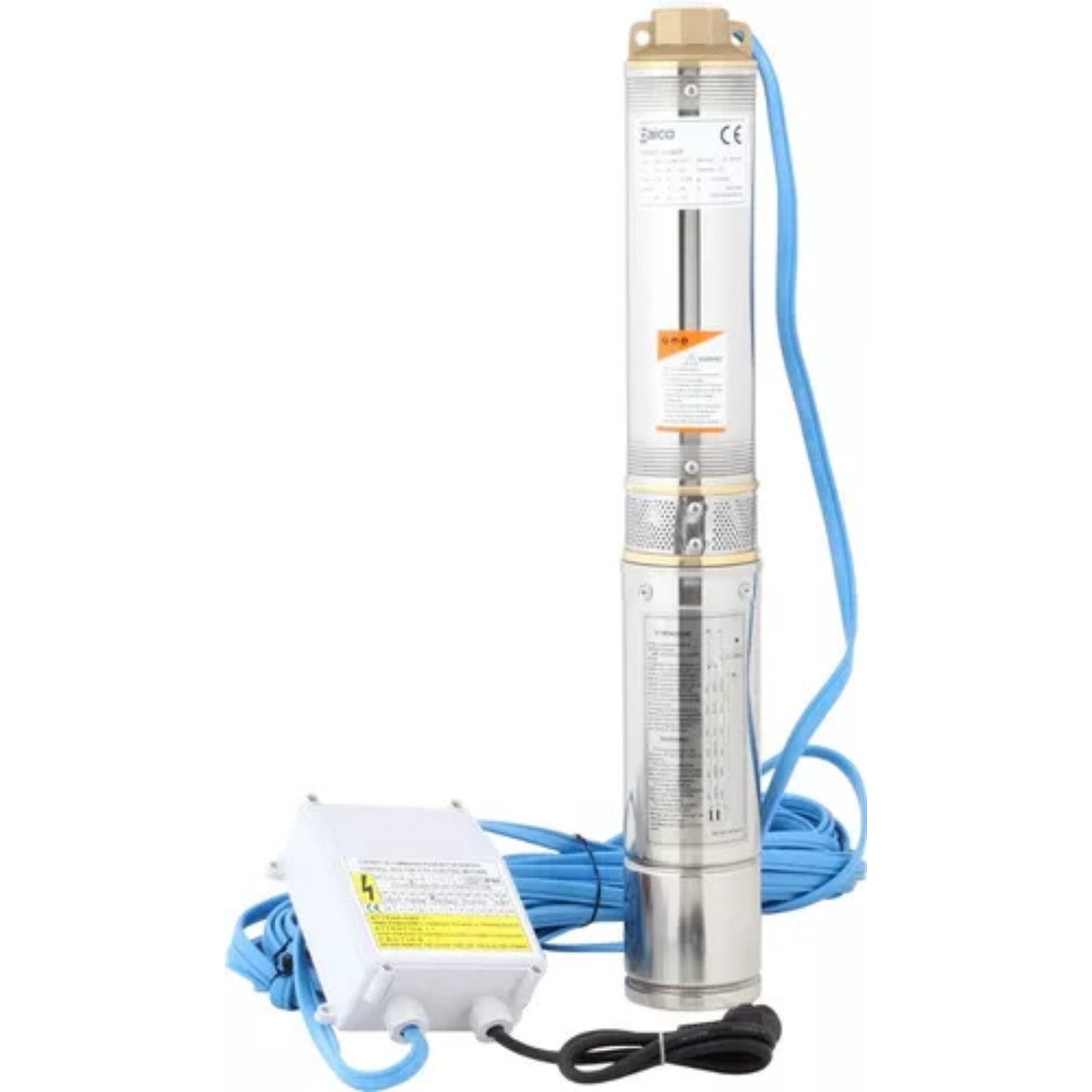 Bomba Pozo Profundo 3 Fixtec 1.5hp 1100w + Caja + 30m Cable