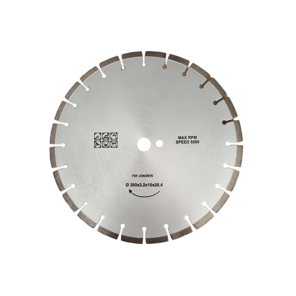 Disco Diamantado 14 Pulgadas Cortadora De Hormigon Pavimento