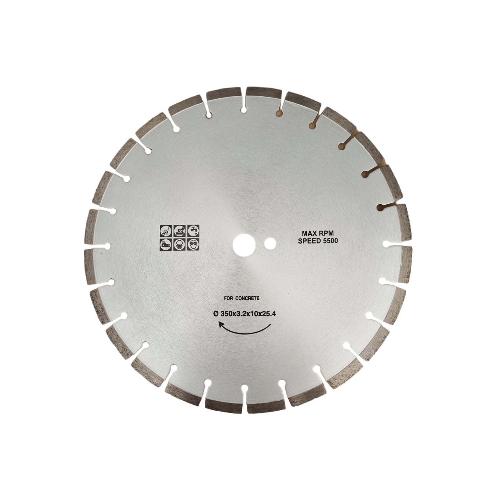 Disco Diamantado 14 Pulgadas Cortadora De Hormigon Pavimento