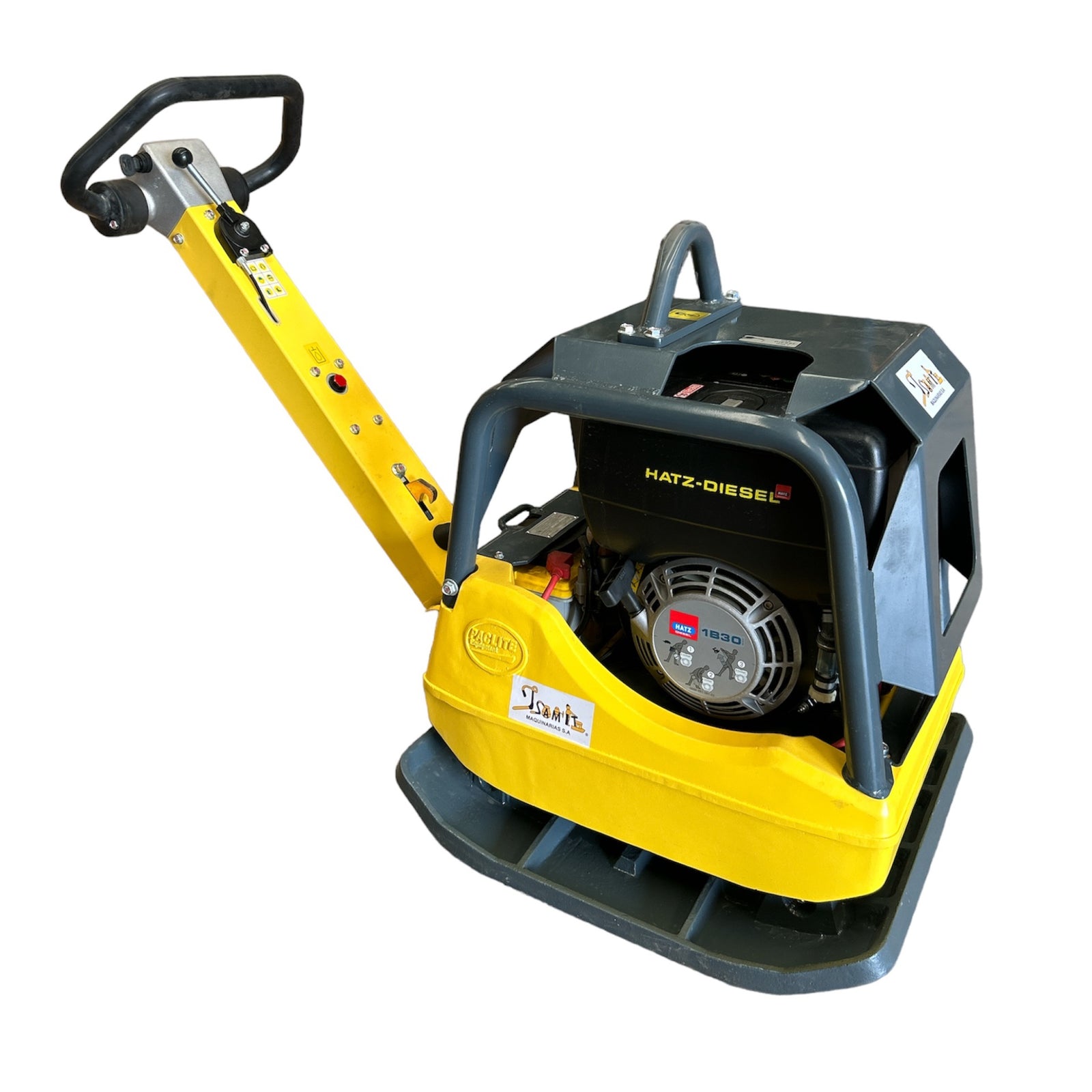 Placa Compactadora Paclite Hatz 200d 3500k Con Reversa
