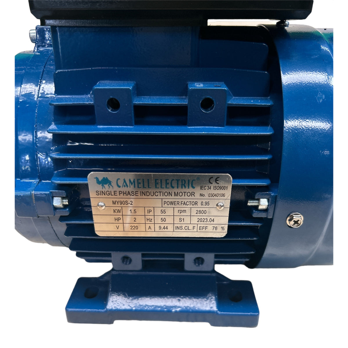 Motor Electrico 2hp 2800rpm Monofasico Licencia Italia