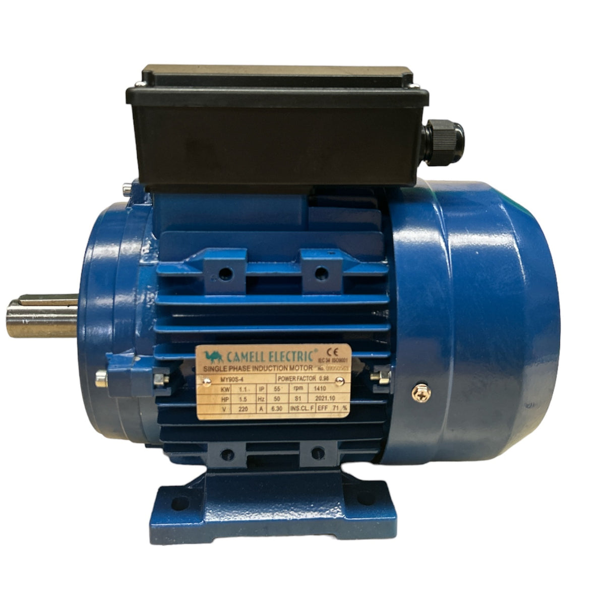 Motor Electrico 1.5hp 1400rpm Monofasico Licencia Italia