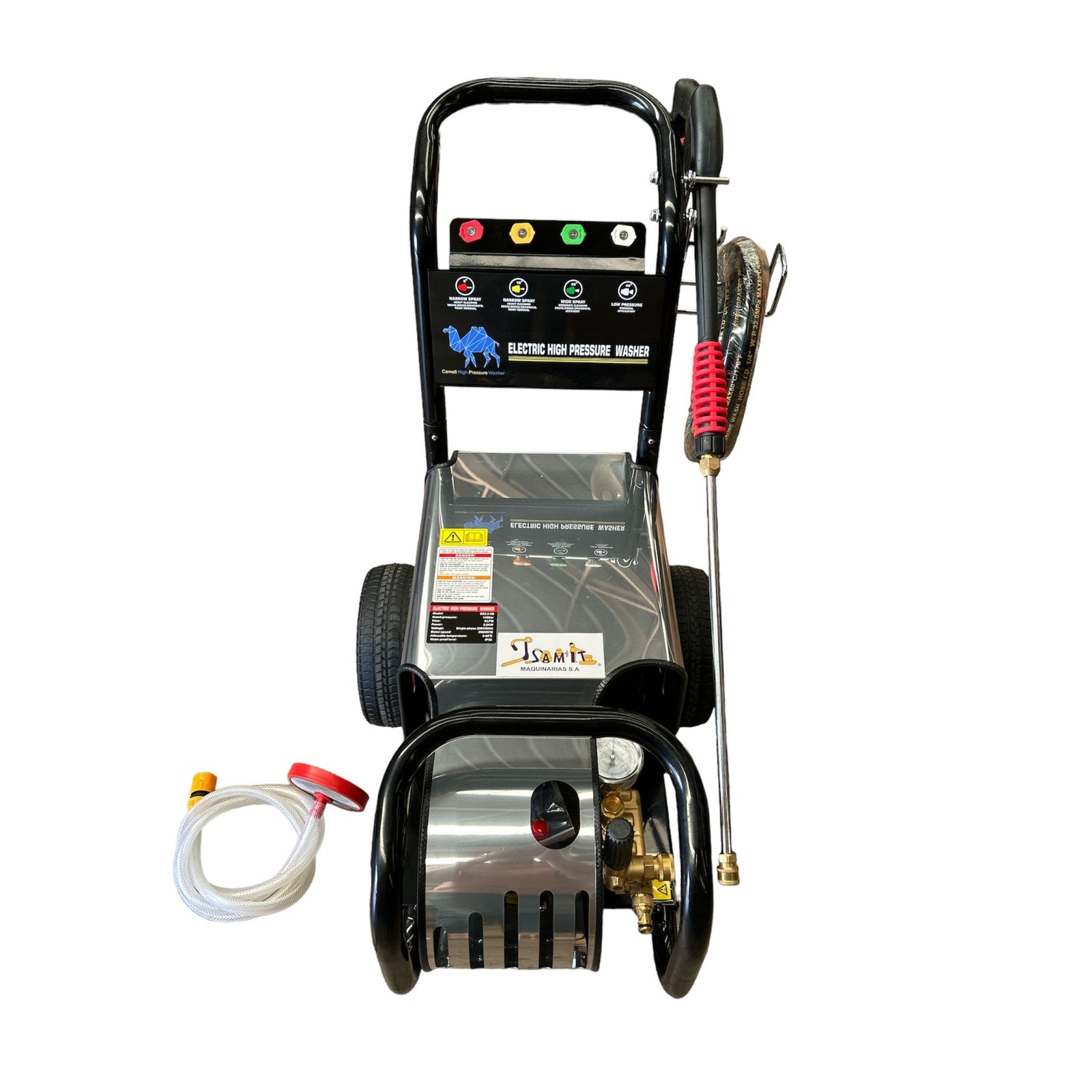 Hidrolavadora Electrica Industrial 140bar Camell 3hp 2030psi