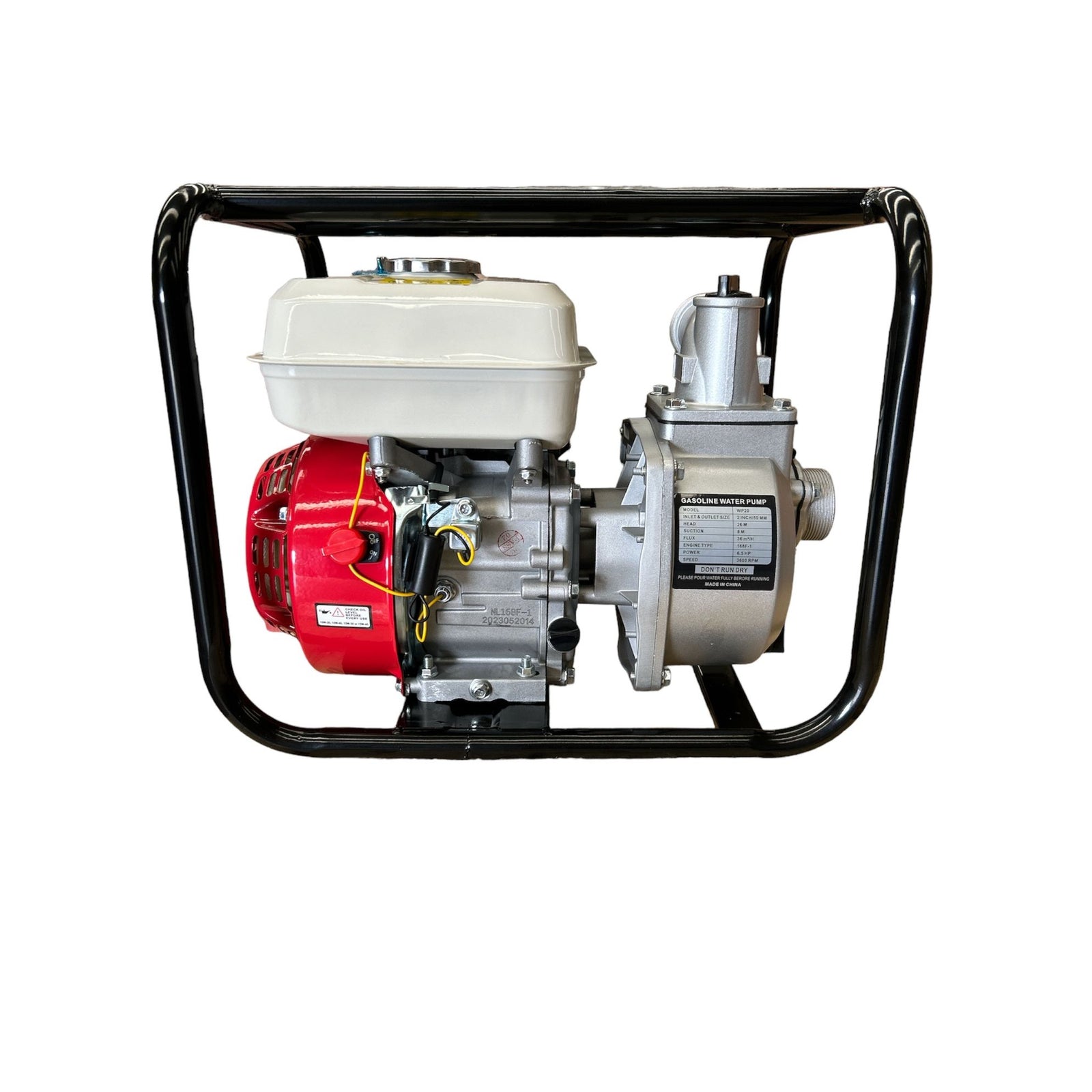 Motobomba 2 Pulgadas Bencinera Rb Gx168 6.5hp + Accesorios