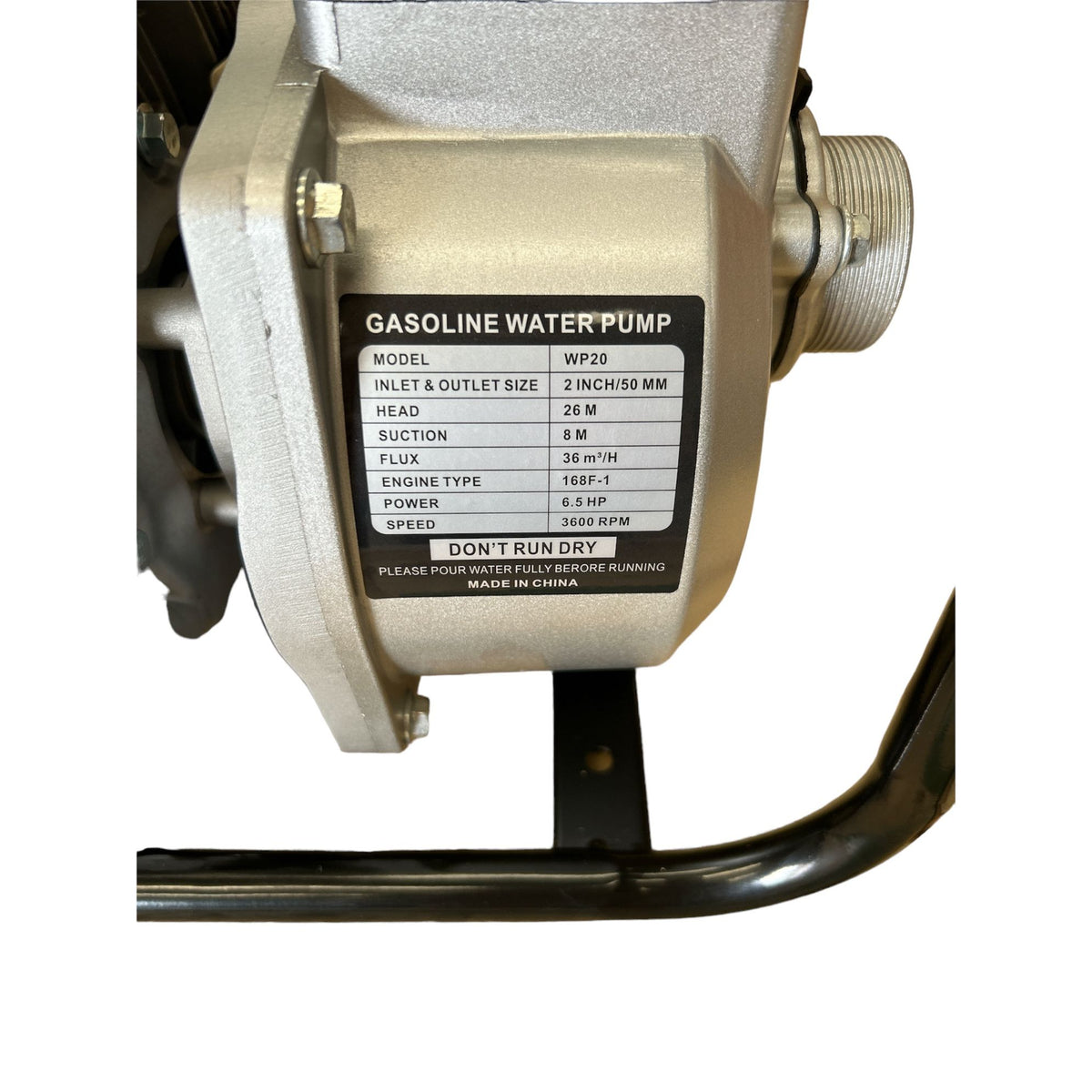 Motobomba 2 Pulgadas Bencinera Rb Gx168 6.5hp + Accesorios