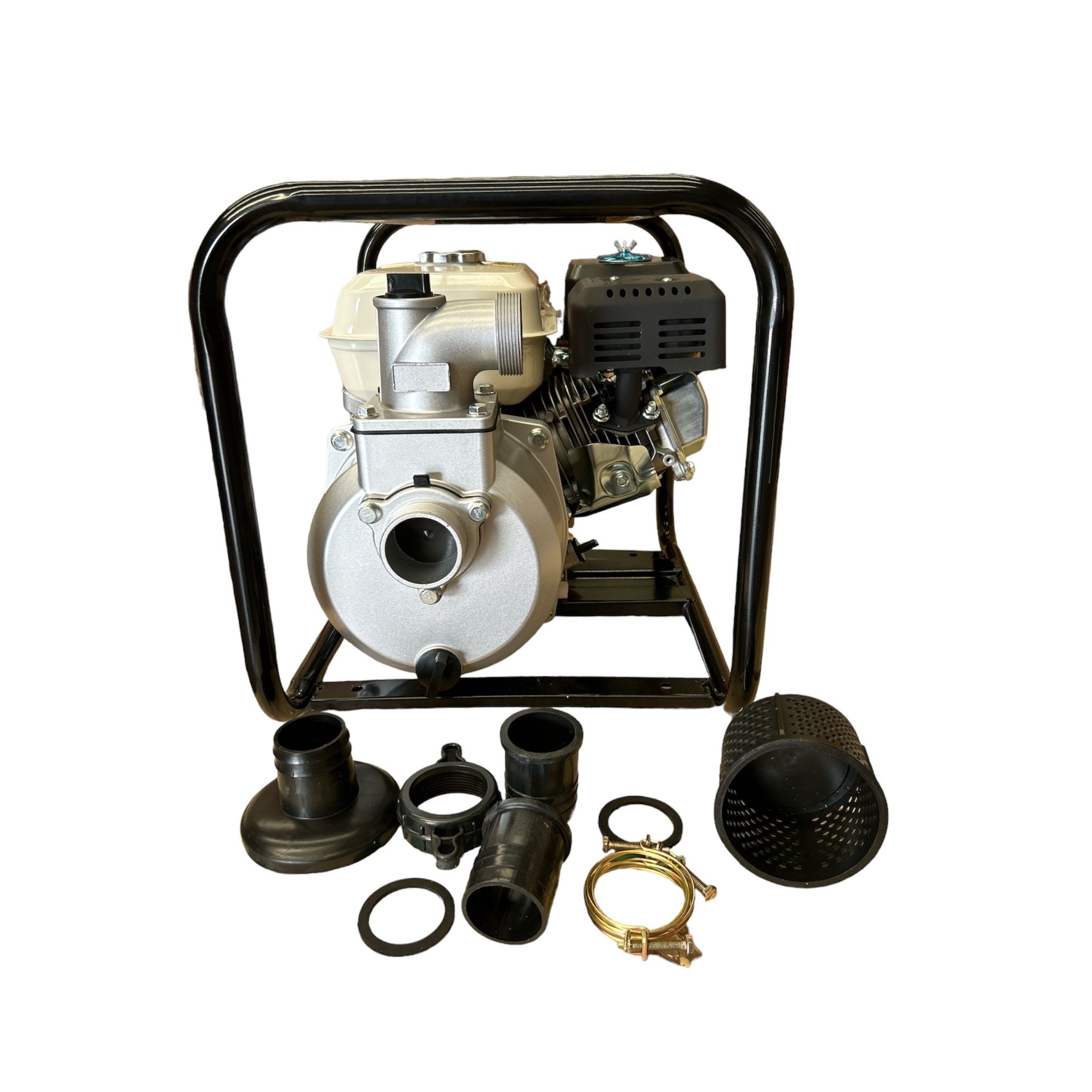 Motobomba 2 Pulgadas Bencinera Rb Gx168 6.5hp + Accesorios