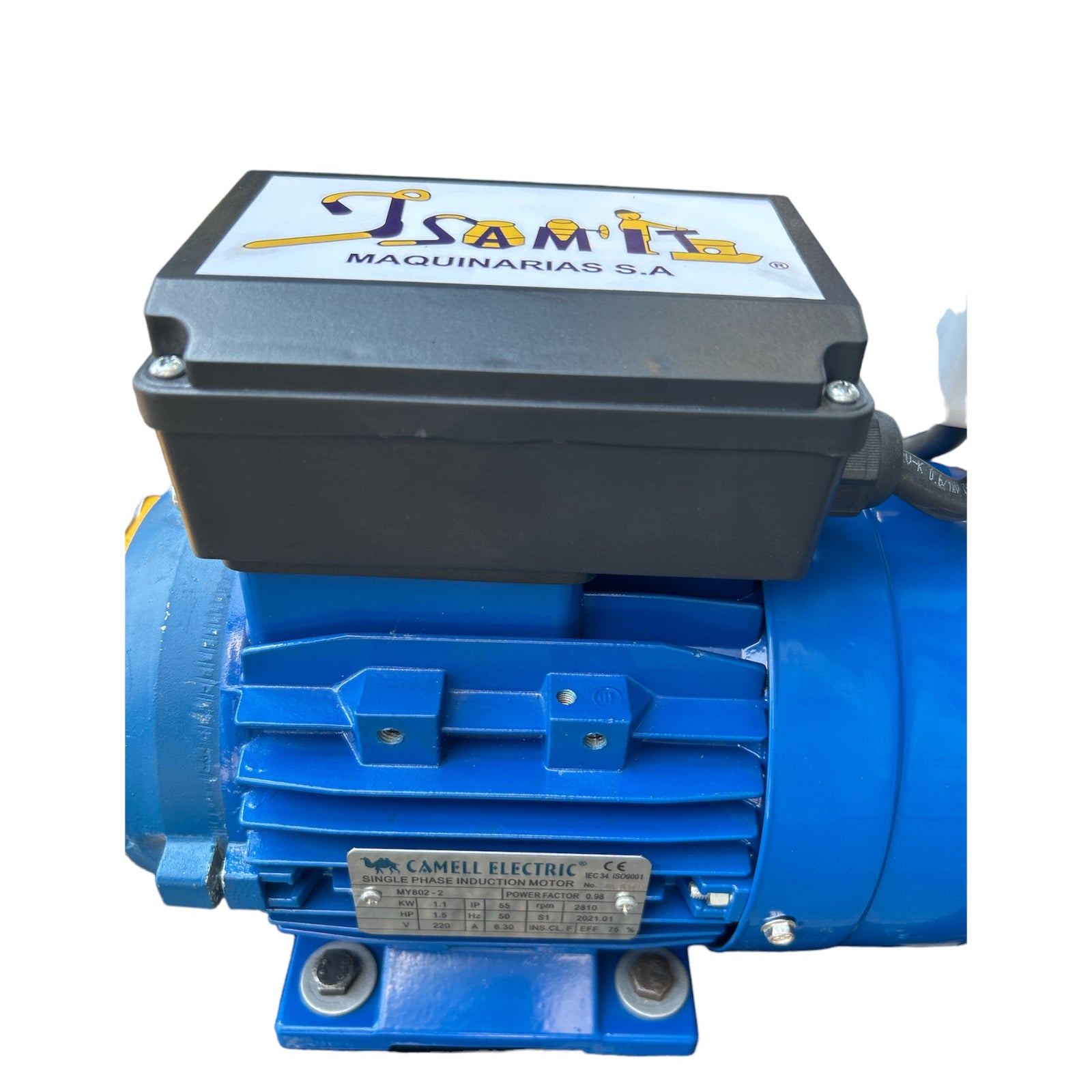 Unidad Motriz/ Vibrador Hormigon Electrica Camell Para Sonda Dynapac