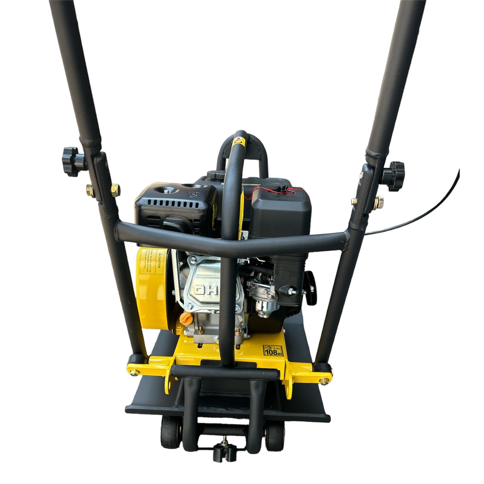 Placa Compactadora 6.5hp 1500kg Con Ruedas - Base 59x42cm