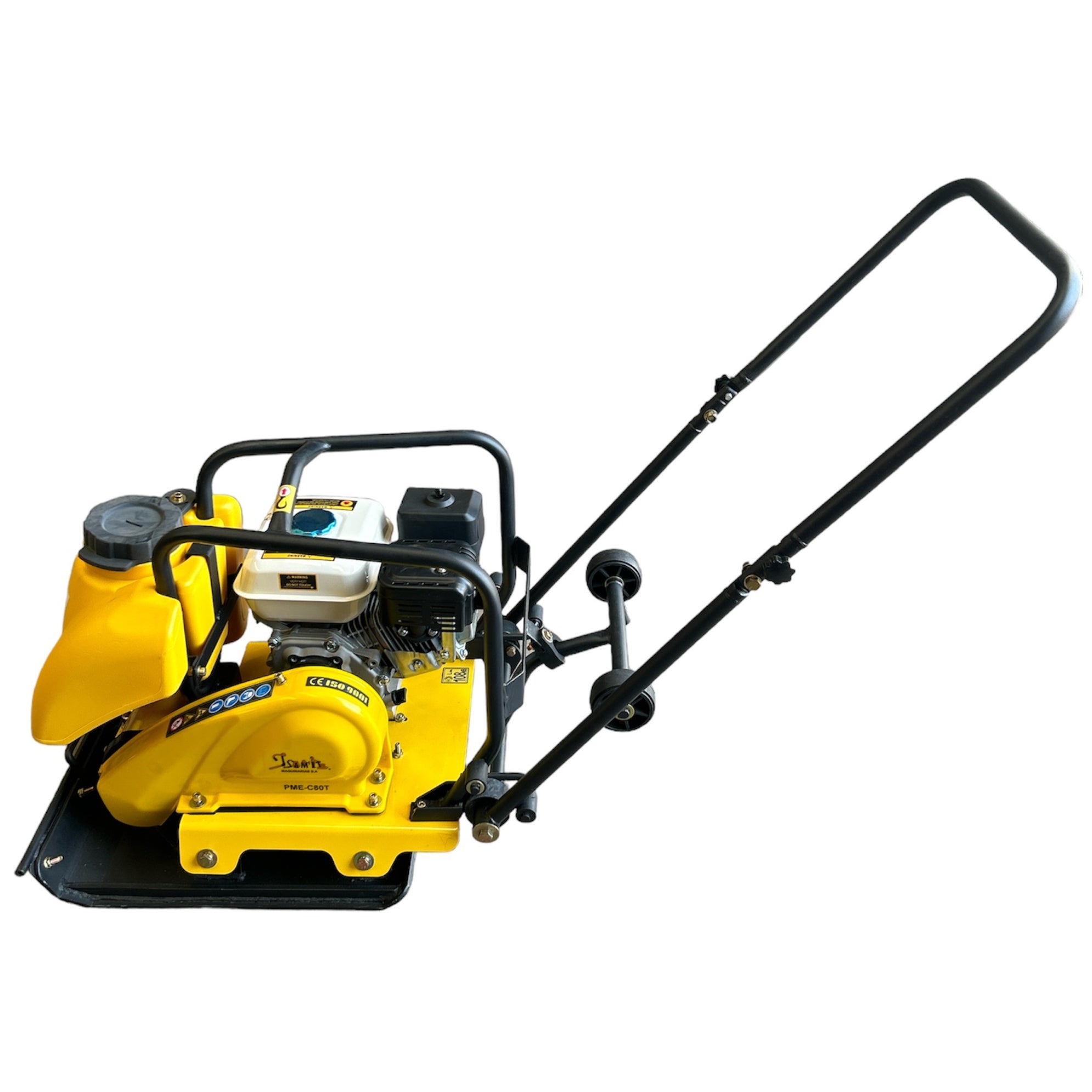Placa Compactadora Con Motor Gx200 6.5hp 1500kg Base 52x50cm