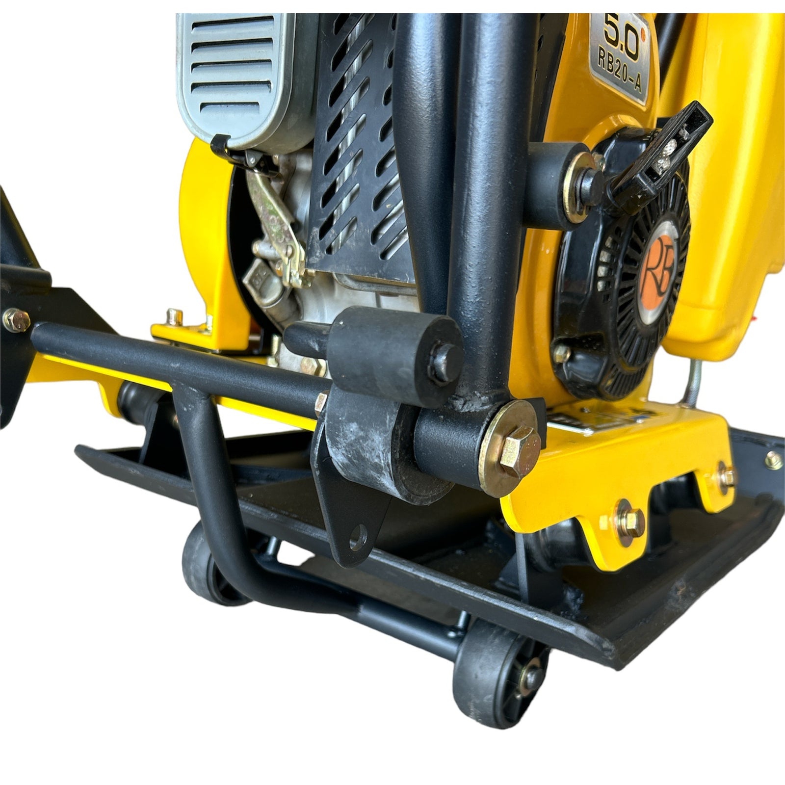 Placa Compactadora Con Motor Rb Ey20 5hp 1500kg Base 52x50cm