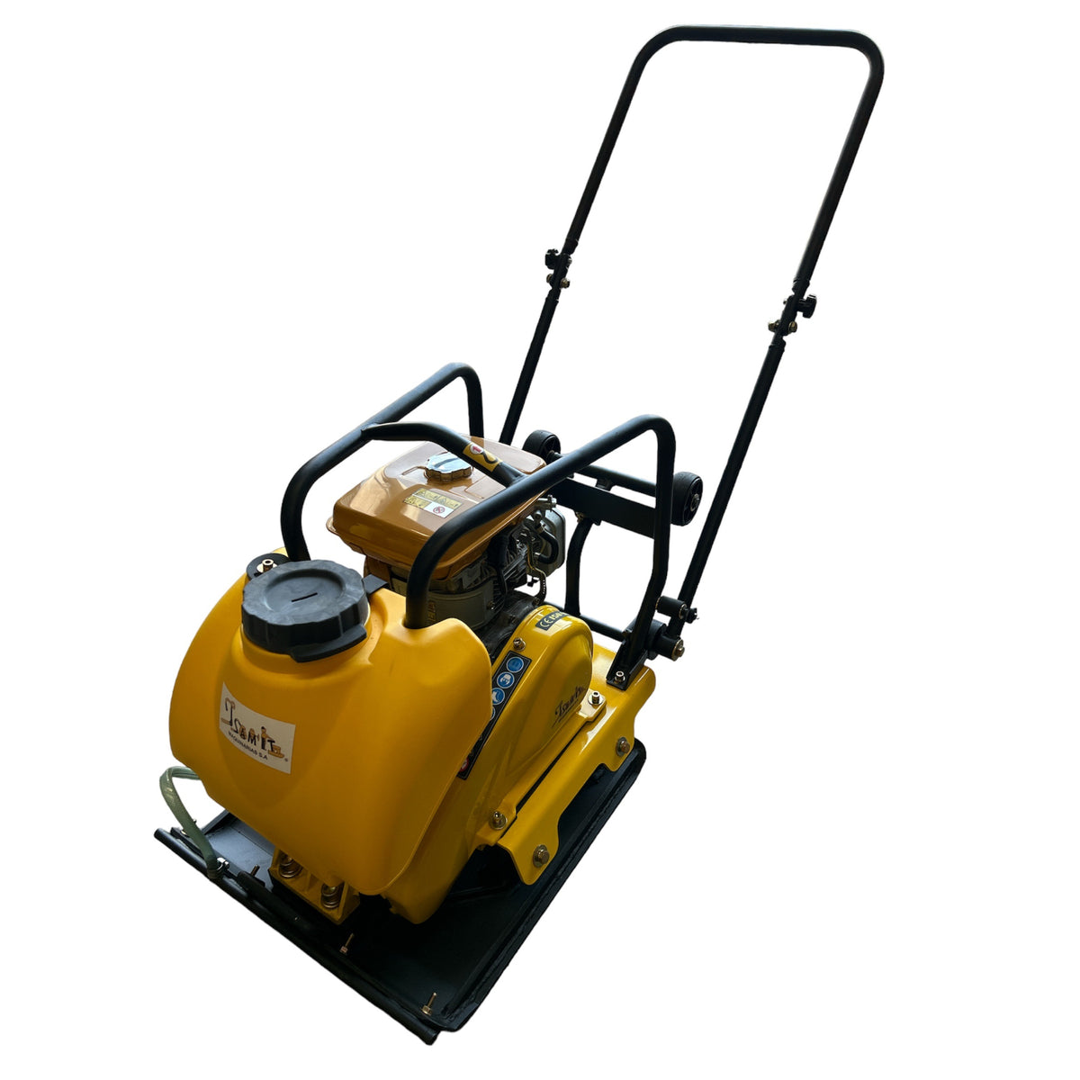 Placa Compactadora Con Motor Rb Ey20 5hp 1500kg Base 52x50cm