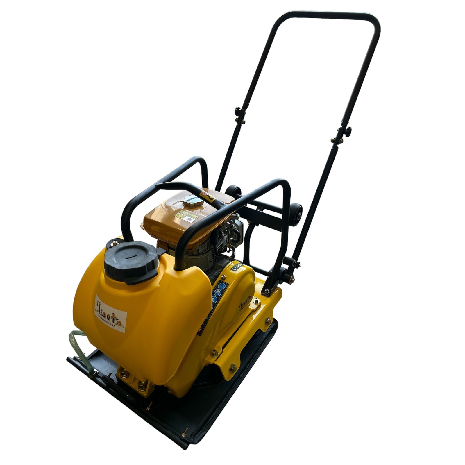 Placa Compactadora Con Motor Rb Ey20 5hp 1500kg Base 52x50cm