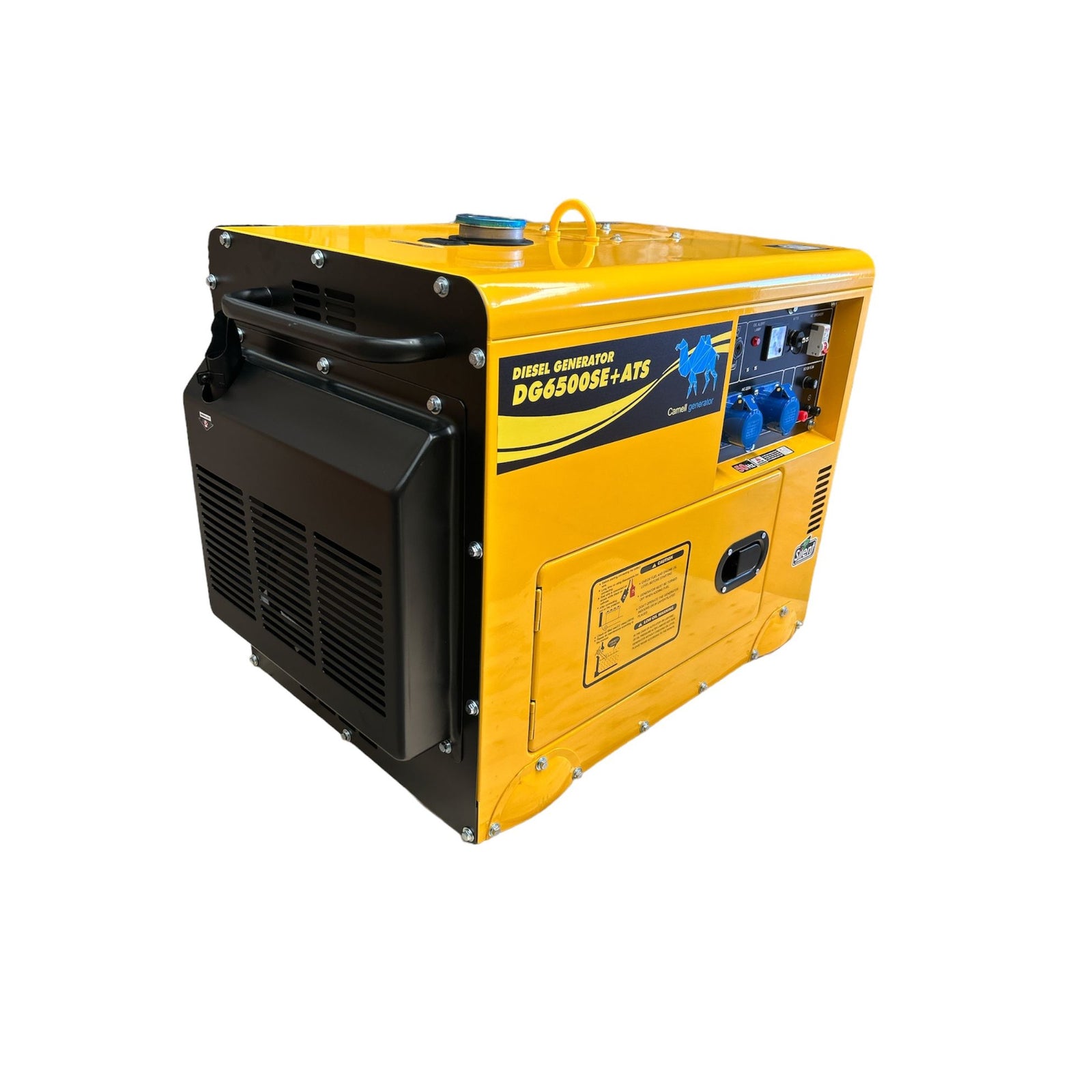 Generador Diesel Insonoro Ats 5.0kva Camell 5000w + 4 Ruedas