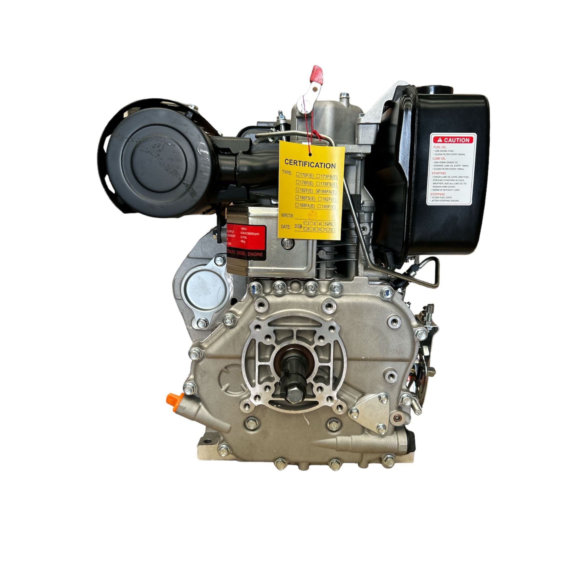 Motor Estacionario Diesel Camell 186f 10hp Tipo Yanmar 25mm